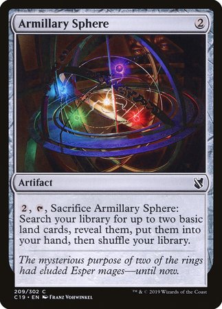 Armillary Sphere [Commander 2019] | Nerdhalla Games