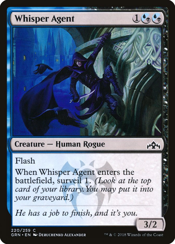 Whisper Agent [Guilds of Ravnica] | Nerdhalla Games