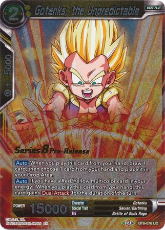 Gotenks, the Unpredictable [BT8-078_PR] | Nerdhalla Games