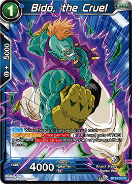 Bido, the Cruel (Rare) [BT13-053] | Nerdhalla Games