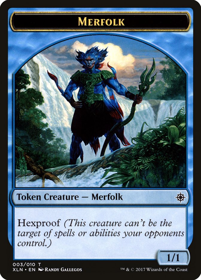 Merfolk [Ixalan Tokens] | Nerdhalla Games