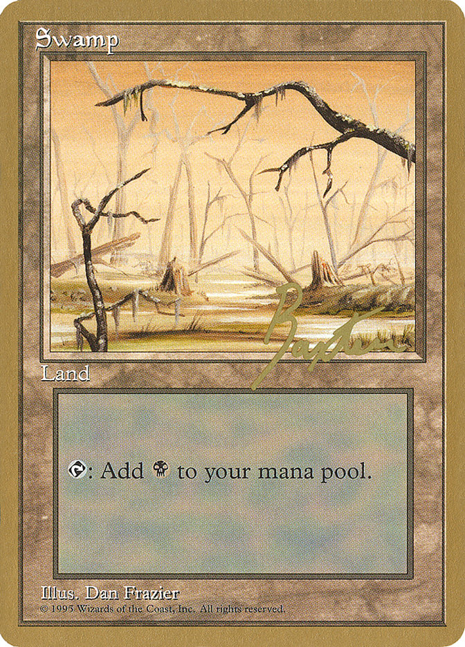 Swamp (gb370) (George Baxter) [Pro Tour Collector Set] | Nerdhalla Games