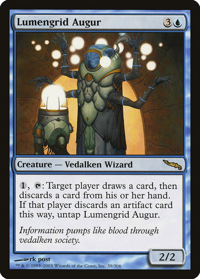 Lumengrid Augur [Mirrodin] | Nerdhalla Games