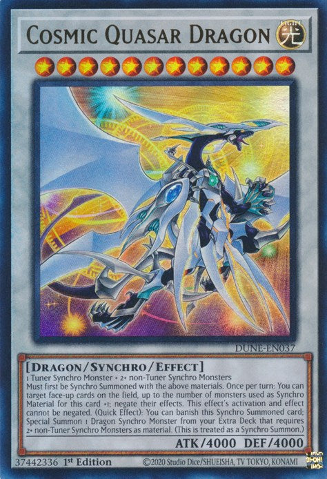 Cosmic Quasar Dragon [DUNE-EN037] Ultra Rare | Nerdhalla Games