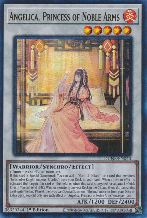 Angelica, Princess of Noble Arms [DUNE-EN040] Ultra Rare | Nerdhalla Games