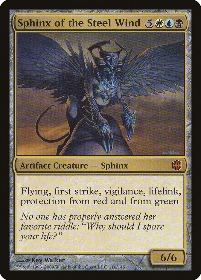 Sphinx of the Steel Wind [Alara Reborn] | Nerdhalla Games