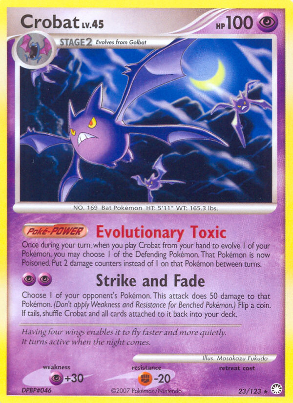 Crobat (23/123) [Diamond & Pearl: Mysterious Treasures] | Nerdhalla Games