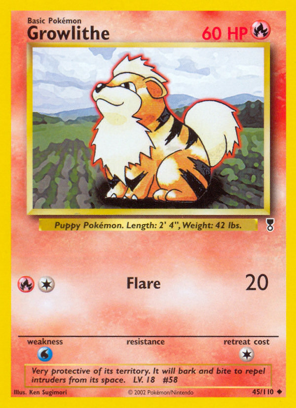 Growlithe (45/110) [Legendary Collection] | Nerdhalla Games