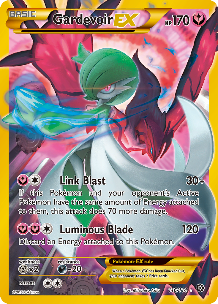 Gardevoir EX (116/114) [XY: Steam Siege] | Nerdhalla Games