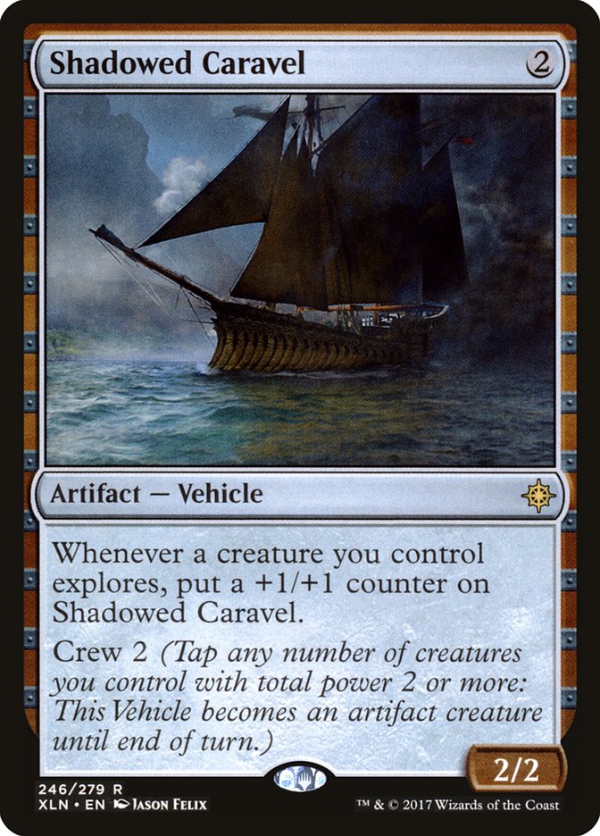 Shadowed Caravel [Ixalan] | Nerdhalla Games