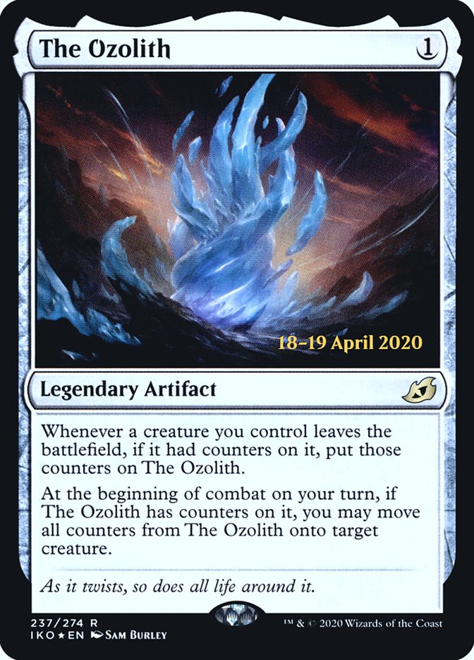 The Ozolith  [Ikoria: Lair of Behemoths Prerelease Promos] | Nerdhalla Games