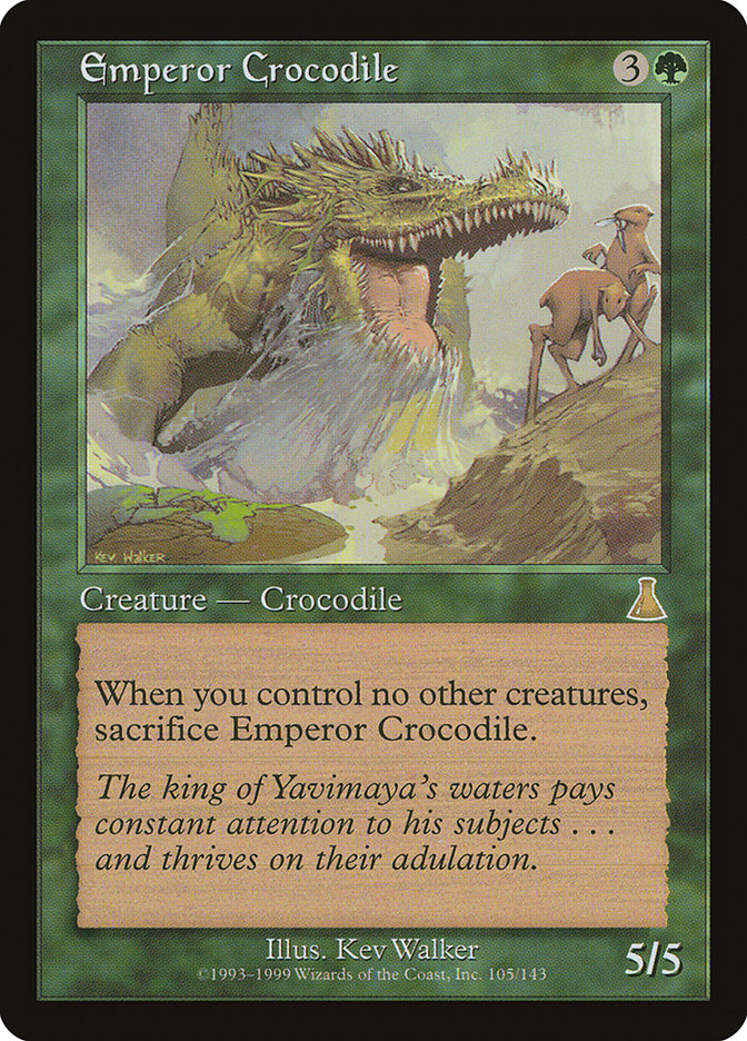 Emperor Crocodile [Urza's Destiny] | Nerdhalla Games