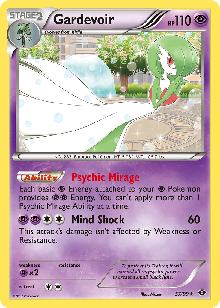 Gardevoir (57/99) [Black & White: Next Destinies] | Nerdhalla Games