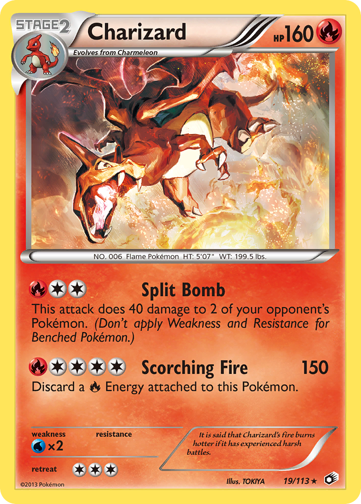 Charizard (19/113) [Black & White: Legendary Treasures] | Nerdhalla Games