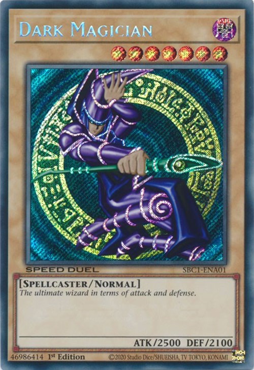 Dark Magician [SBC1-ENA01] Secret Rare | Nerdhalla Games