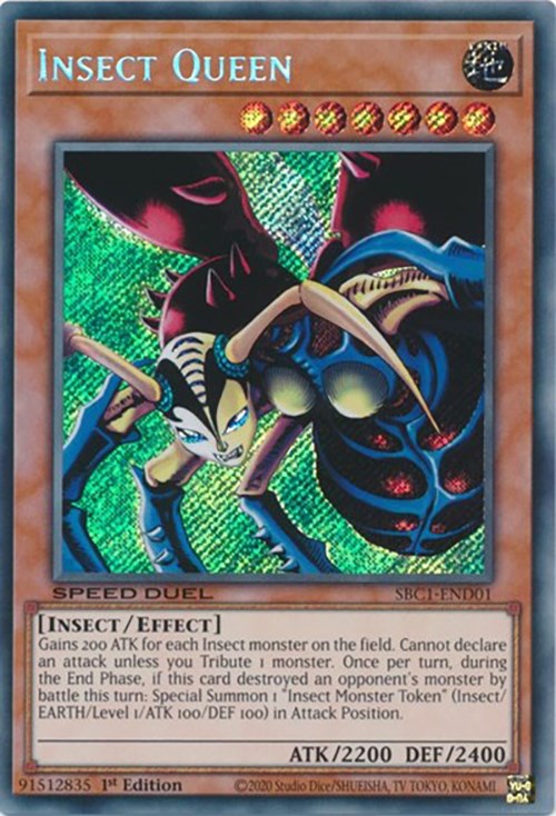 Insect Queen [SBC1-END01] Secret Rare | Nerdhalla Games