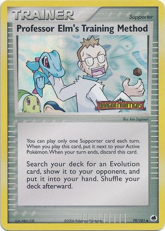 Professor Elm's Training Method (79/101) (Stamped) [EX: Dragon Frontiers] | Nerdhalla Games