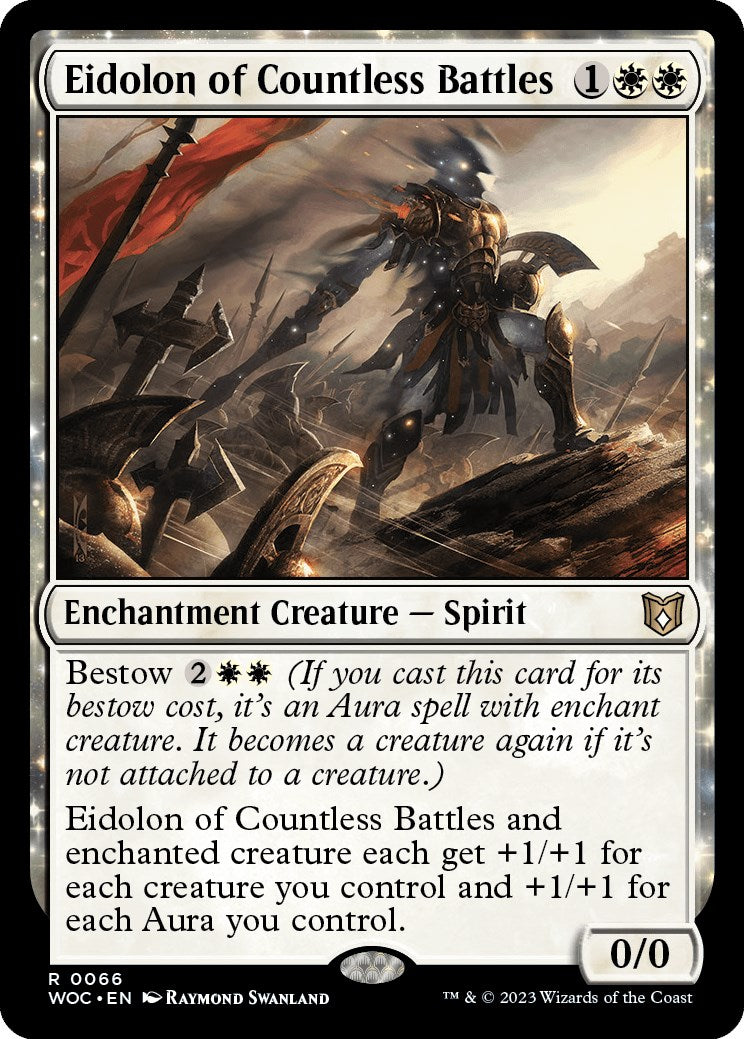 Eidolon of Countless Battles [Wilds of Eldraine Commander] | Nerdhalla Games