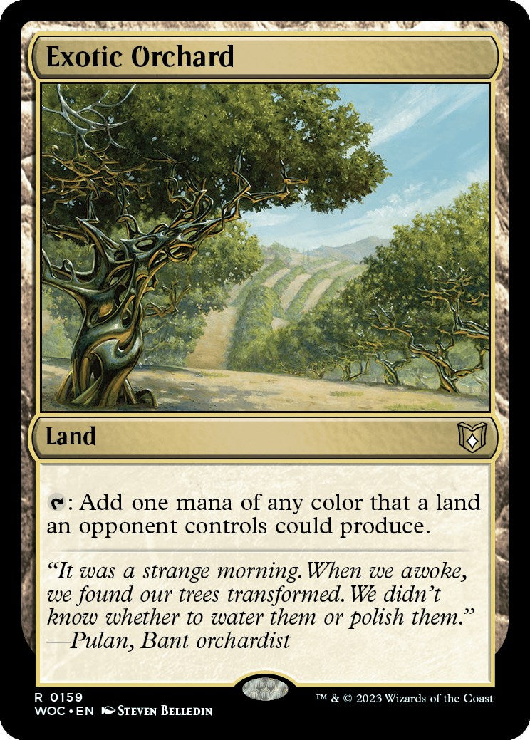 Exotic Orchard [Wilds of Eldraine Commander] | Nerdhalla Games