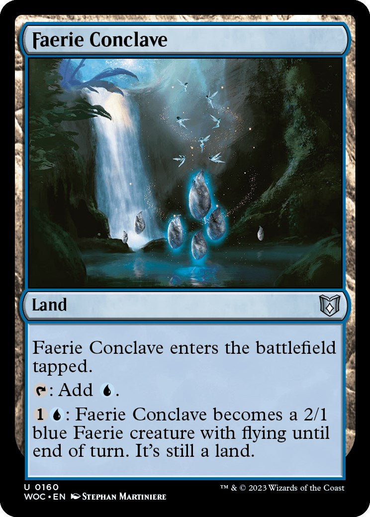 Faerie Conclave [Wilds of Eldraine Commander] | Nerdhalla Games