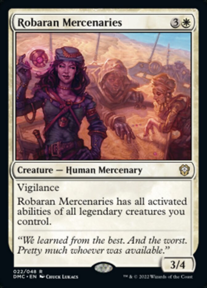 Robaran Mercenaries [Dominaria United Commander] | Nerdhalla Games