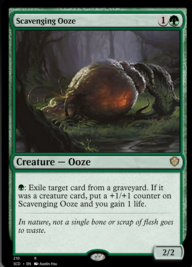 Scavenging Ooze [Starter Commander Decks] | Nerdhalla Games