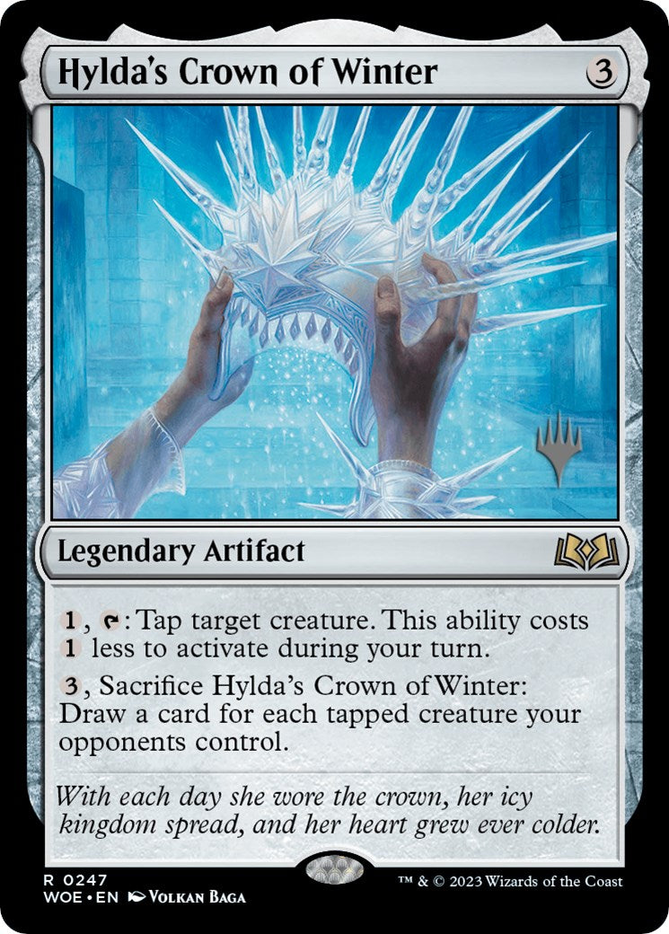 Hylda's Crown of Winter (Promo Pack) [Wilds of Eldraine Promos] | Nerdhalla Games