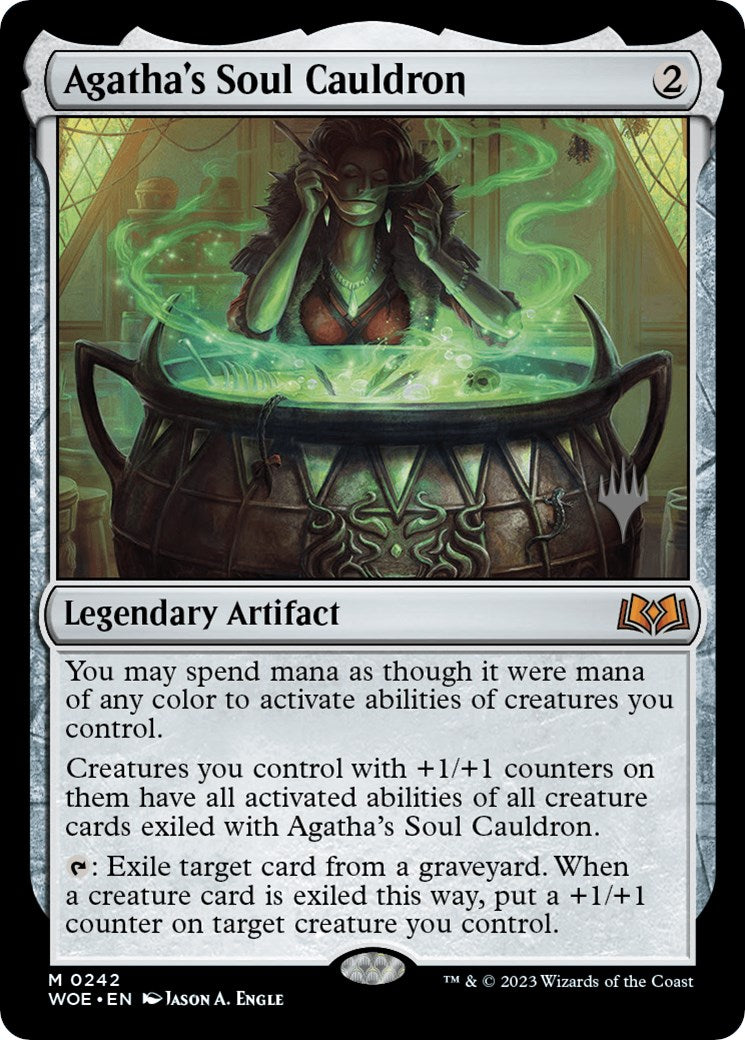 Agatha's Soul Cauldron (Promo Pack) [Wilds of Eldraine Promos] | Nerdhalla Games