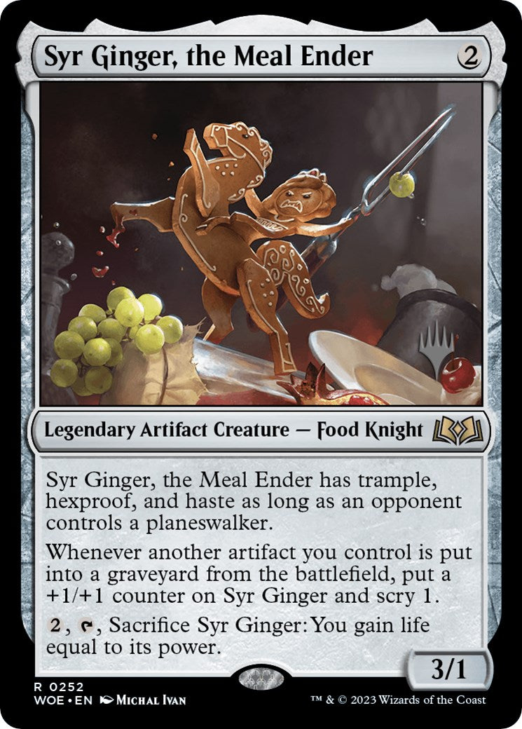 Syr Ginger, the Meal Ender (Promo Pack) [Wilds of Eldraine Promos] | Nerdhalla Games