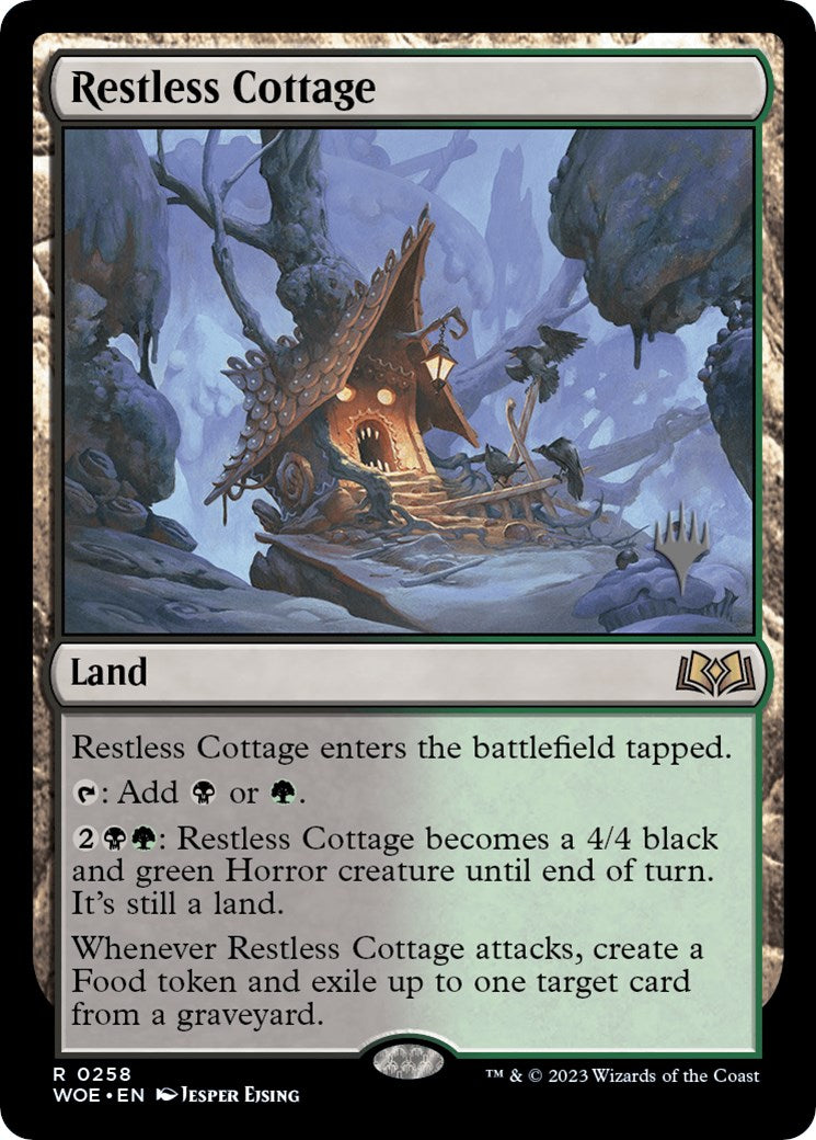 Restless Cottage (Promo Pack) [Wilds of Eldraine Promos] | Nerdhalla Games