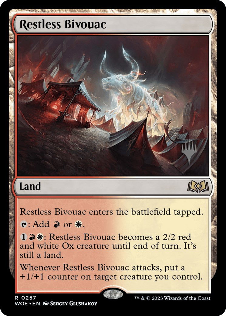 Restless Bivouac (Promo Pack) [Wilds of Eldraine Promos] | Nerdhalla Games