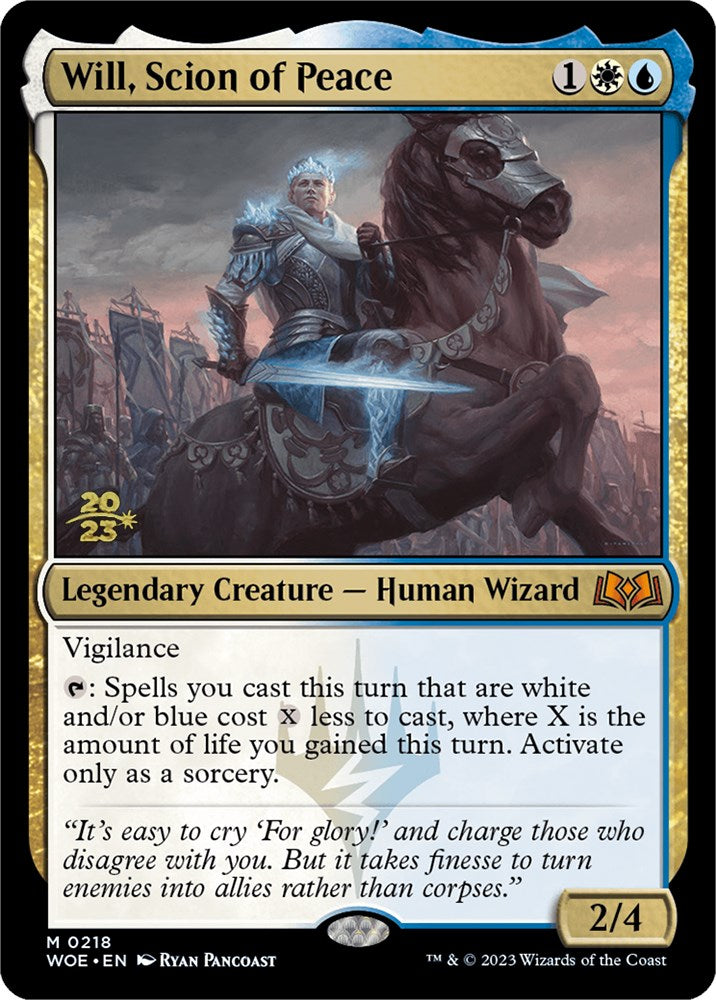 Will, Scion of Peace [Wilds of Eldraine Prerelease Promos] | Nerdhalla Games