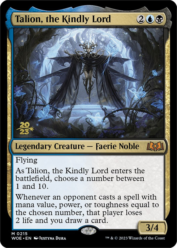 Talion, the Kindly Lord [Wilds of Eldraine Prerelease Promos] | Nerdhalla Games