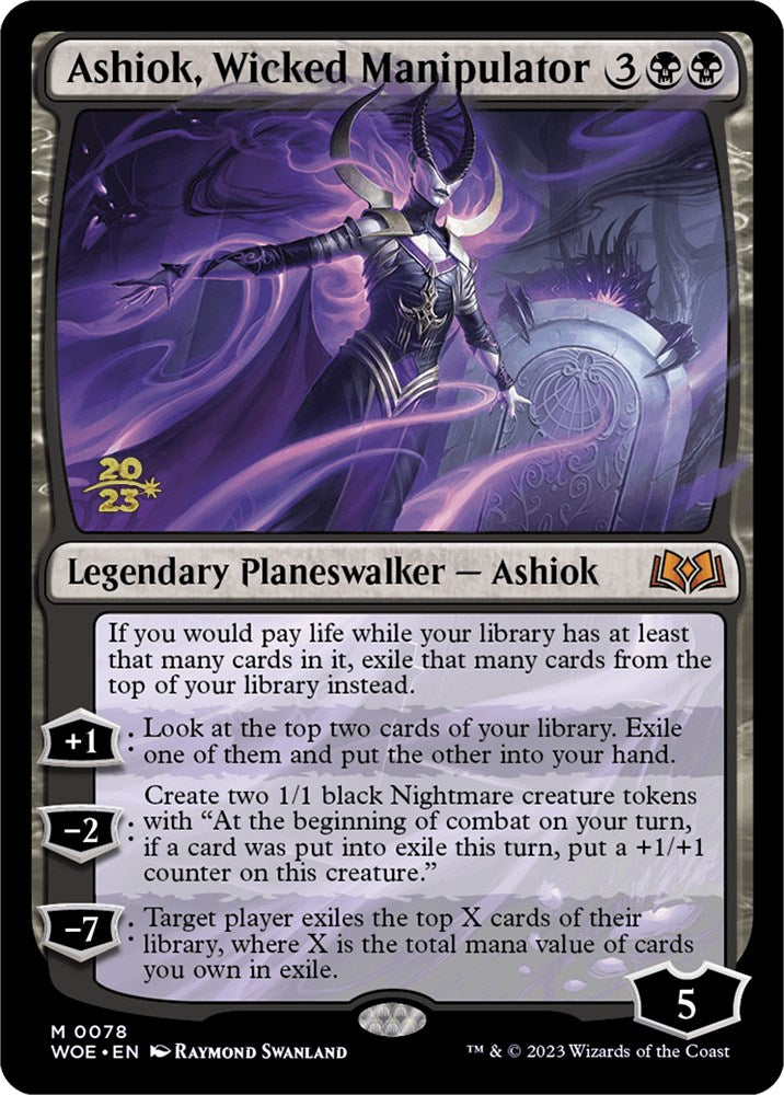 Ashiok, Wicked Manipulator [Wilds of Eldraine Prerelease Promos] | Nerdhalla Games