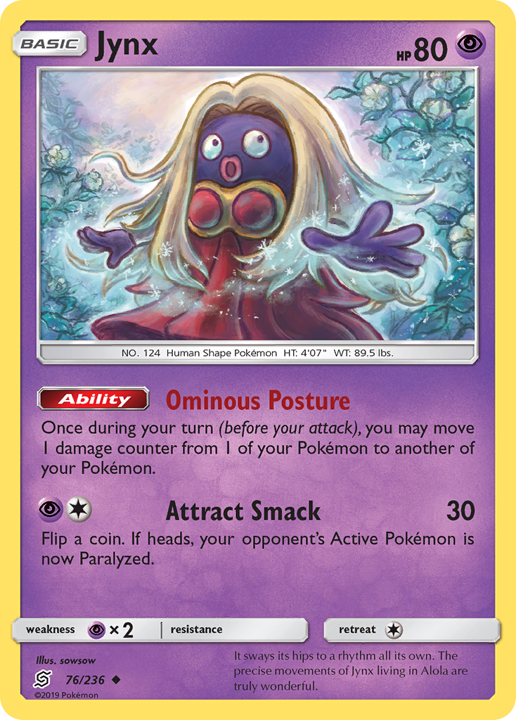 Jynx (76/236) [Sun & Moon: Unified Minds] | Nerdhalla Games