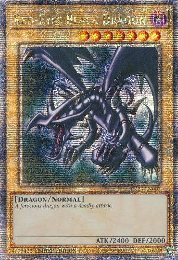 Red-Eyes Black Dragon [TN23-EN003] Quarter Century Secret Rare | Nerdhalla Games