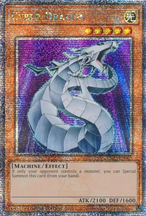 Cyber Dragon [TN23-EN005] Quarter Century Secret Rare | Nerdhalla Games