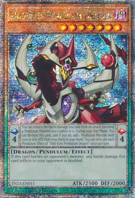 Odd-Eyes Pendulum Dragon [TN23-EN011] Quarter Century Secret Rare | Nerdhalla Games