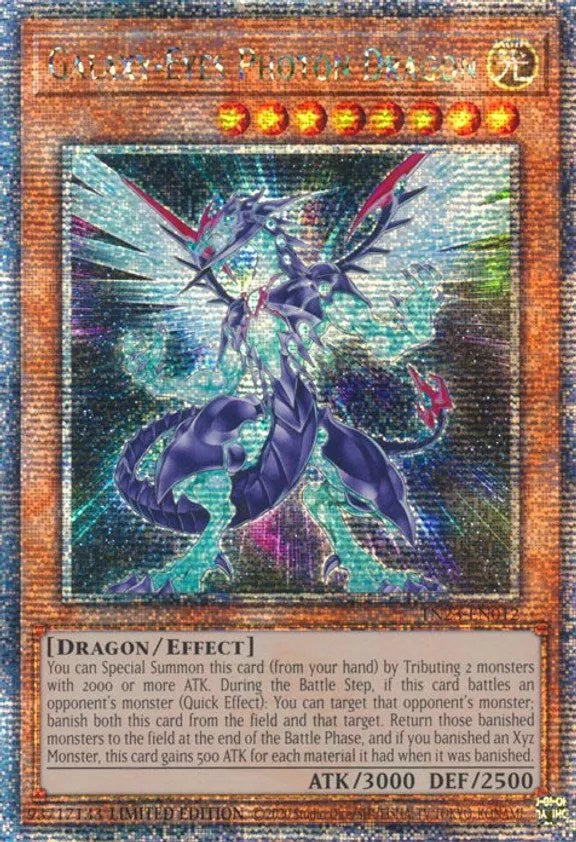 Galaxy-Eyes Photon Dragon [TN23-EN012] Quarter Century Secret Rare | Nerdhalla Games