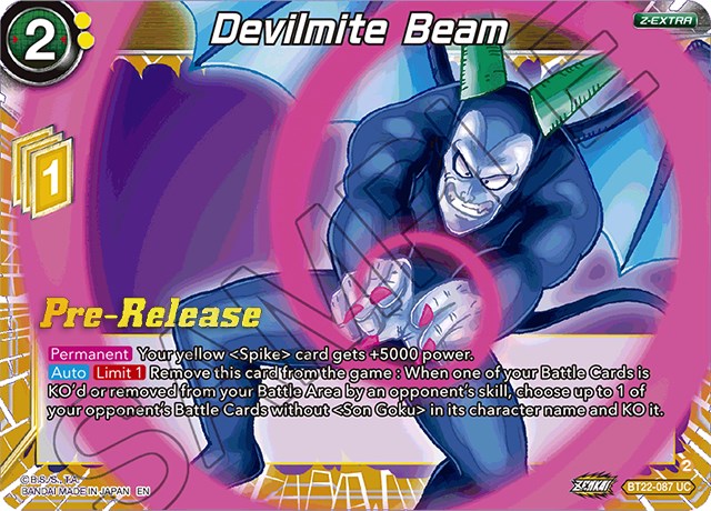 Devilmite Beam (BT22-087) [Critical Blow Prerelease Promos] | Nerdhalla Games