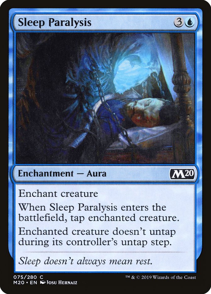 Sleep Paralysis [Core Set 2020] | Nerdhalla Games