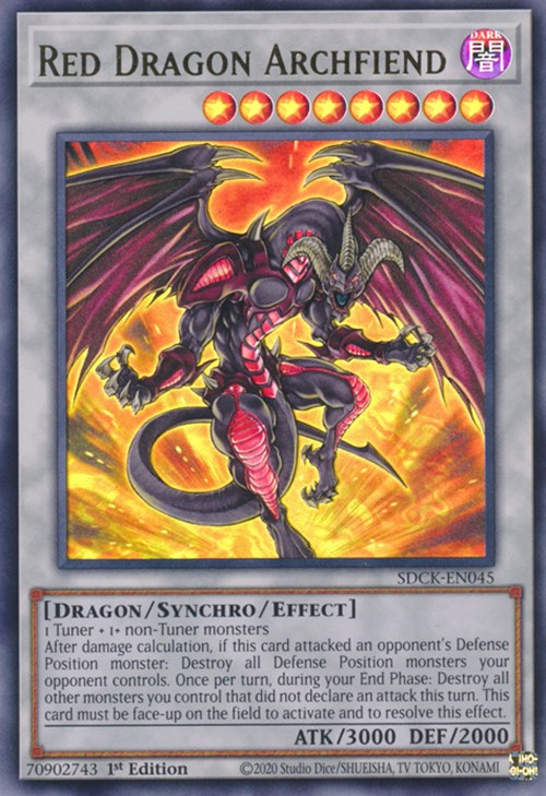 Red Dragon Archfiend [SDCK-EN045] Ultra Rare | Nerdhalla Games