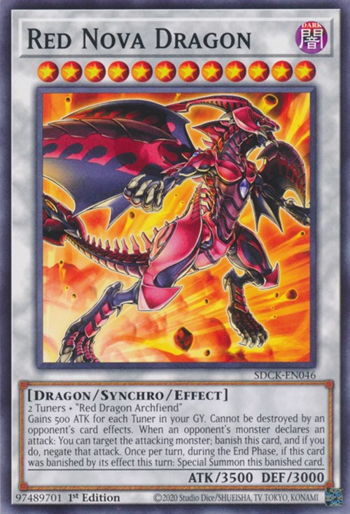 Red Nova Dragon [SDCK-EN046] Common | Nerdhalla Games