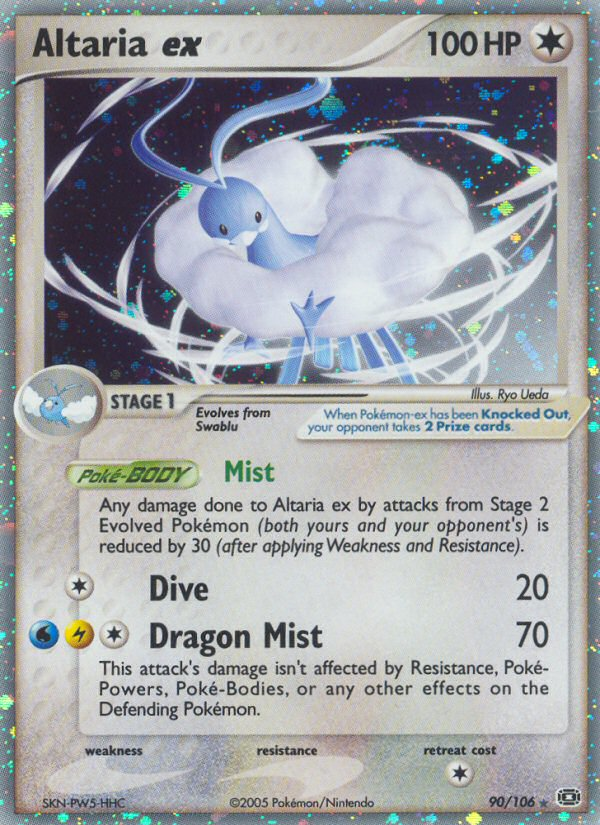 Altaria ex (90/106) [EX: Emerald] | Nerdhalla Games