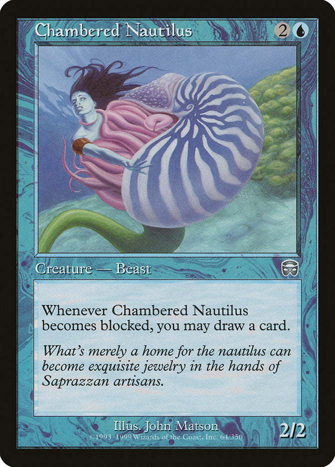 Chambered Nautilus [Mercadian Masques] | Nerdhalla Games