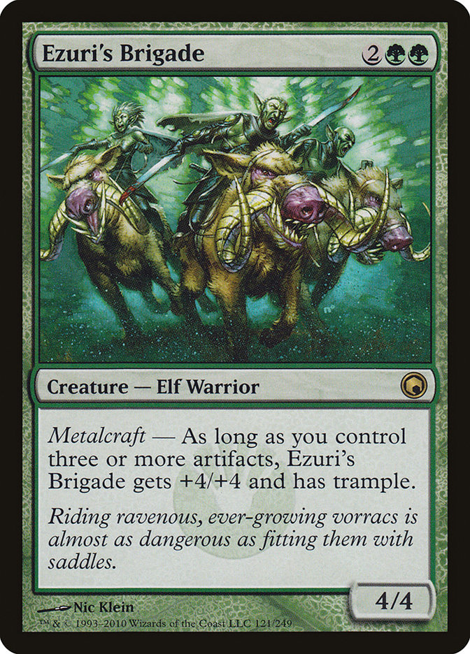 Ezuri's Brigade [Scars of Mirrodin] | Nerdhalla Games