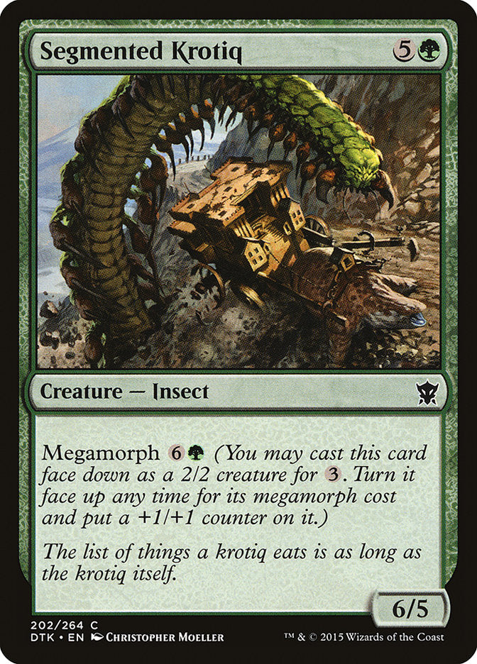 Segmented Krotiq [Dragons of Tarkir] | Nerdhalla Games