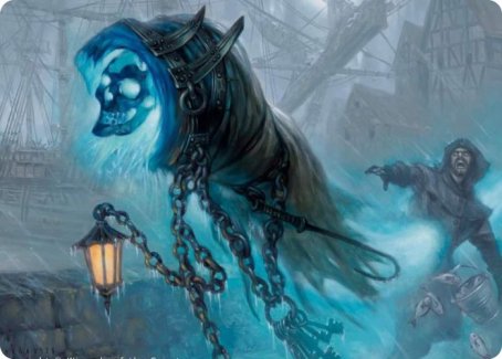 Nebelgast Intruder Art Card [Innistrad: Midnight Hunt Art Series] | Nerdhalla Games