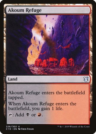 Akoum Refuge [Commander 2019] | Nerdhalla Games