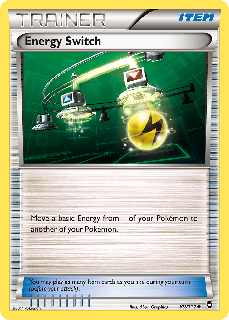 Energy Switch (89/111) [XY: Furious Fists] | Nerdhalla Games